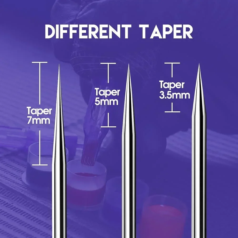 Hình Xăm Hộp Mực Kim Pro RL Vòng Lót Dùng Một Lần Tiệt Trùng An Toàn Hình Xăm Kim Cho Mèo Máy Cầm 20 Cái/lốc