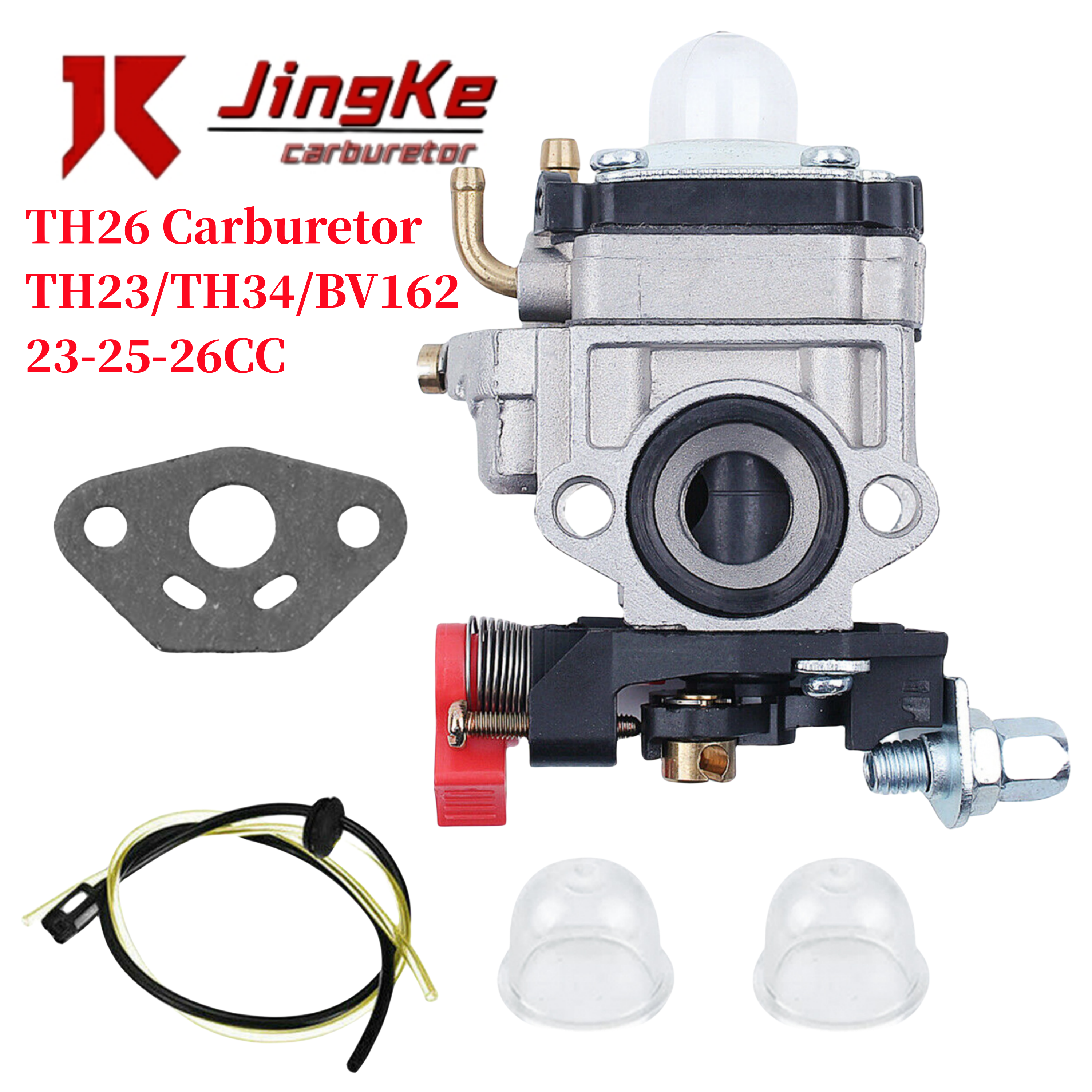 キャブレターチェーンソー Sthil 芝刈り機クリアランス Th23 Th26 Th34 キャブレターオレオ Bv162 23 25 26cc マキタキャブレタークリアランス