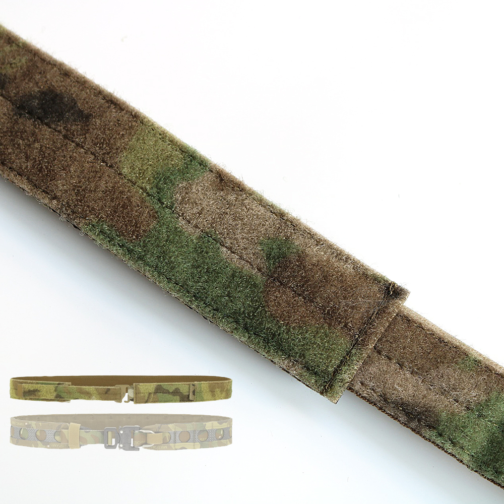 Cinturón interior táctico Bison estilo Ferro, gancho G, hebilla de Metal de separación rápida, cinturón ligero, accesorios de caza y Paintball