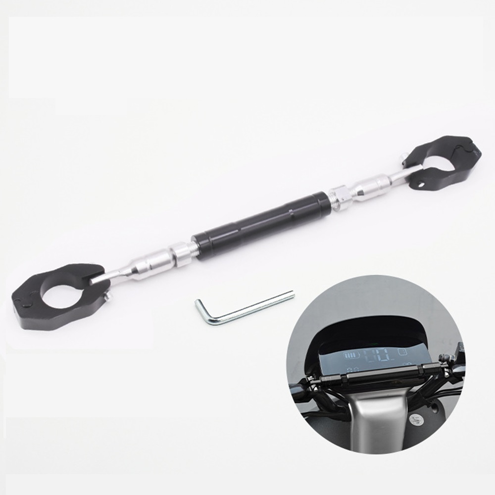 Manopla para guidão de motocicleta, suporte de equilíbrio de barra transversal ajustável, regulador de reforço de volante, substituição de 22mm