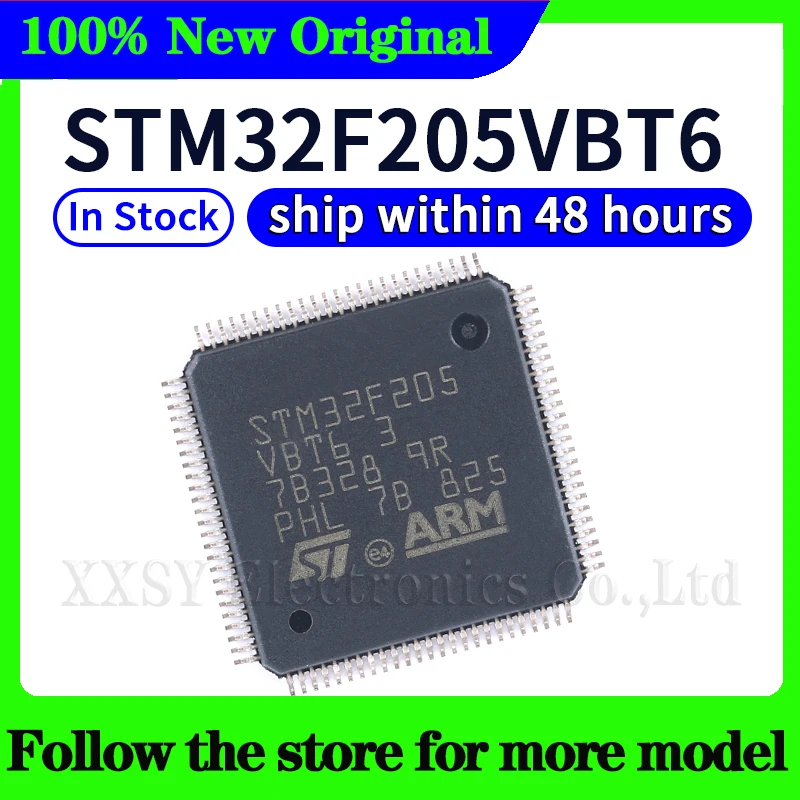STM32F205RBT6 STM32F205RGT6 STM32F205RFT6 STM32F205RET6 STM32F205RCT6 STM32F205VBT6 STM32F205VFT6 Высокое качество Новый
