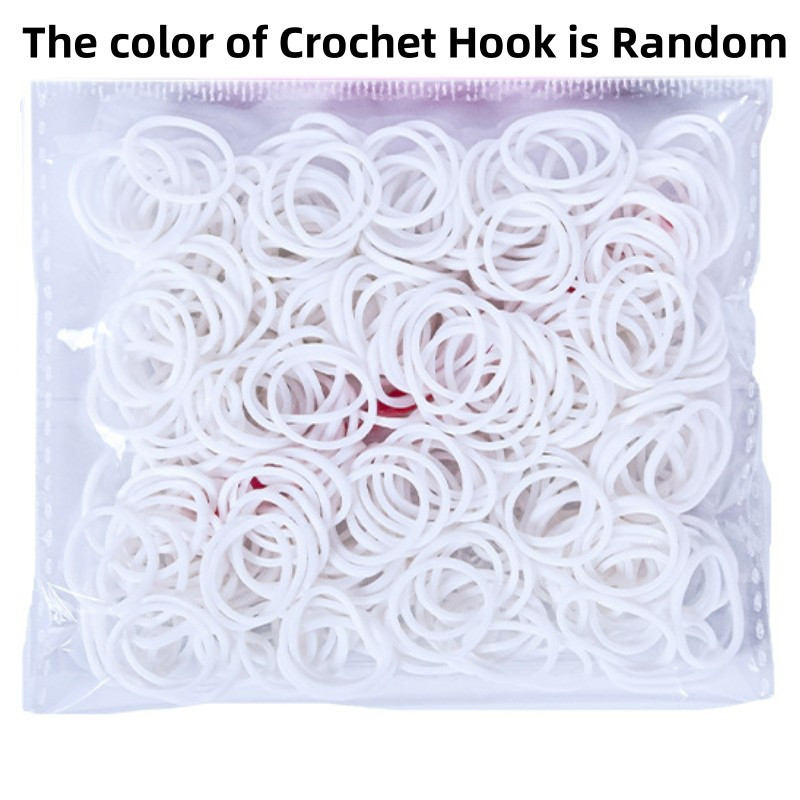 300 шт./упаковка, цветные резинки для девочек