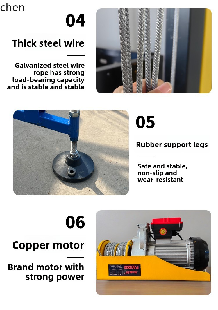 HT electric scaffold mobile folding aerial work indoor and outdoor