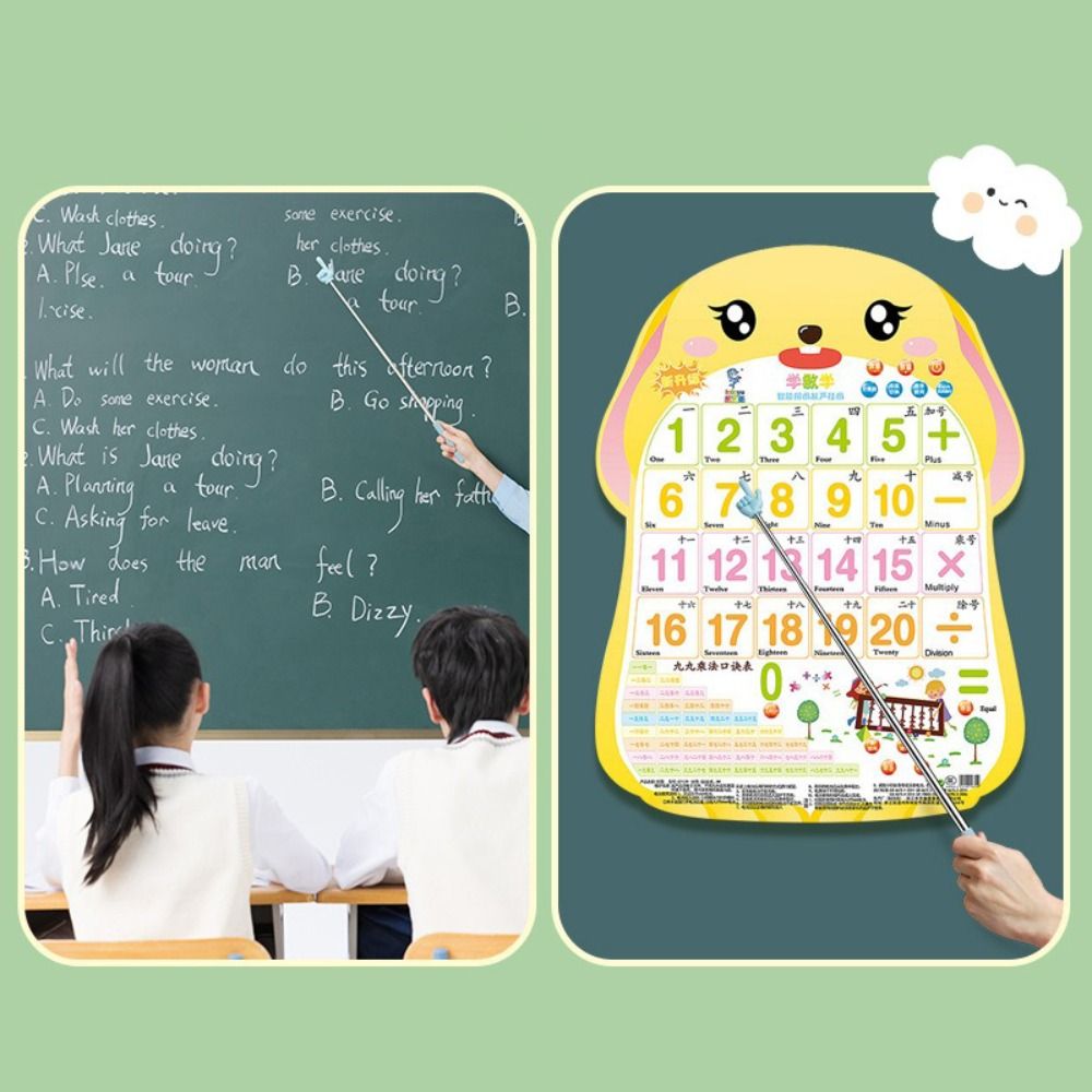 ใหม่สแตนเลสสตีลการสอนตัวชี้ Telescopic Rod Finger Design Finger Reading Sticks การสอน Stick อุปกรณ์สํานักงานโรงเรียน