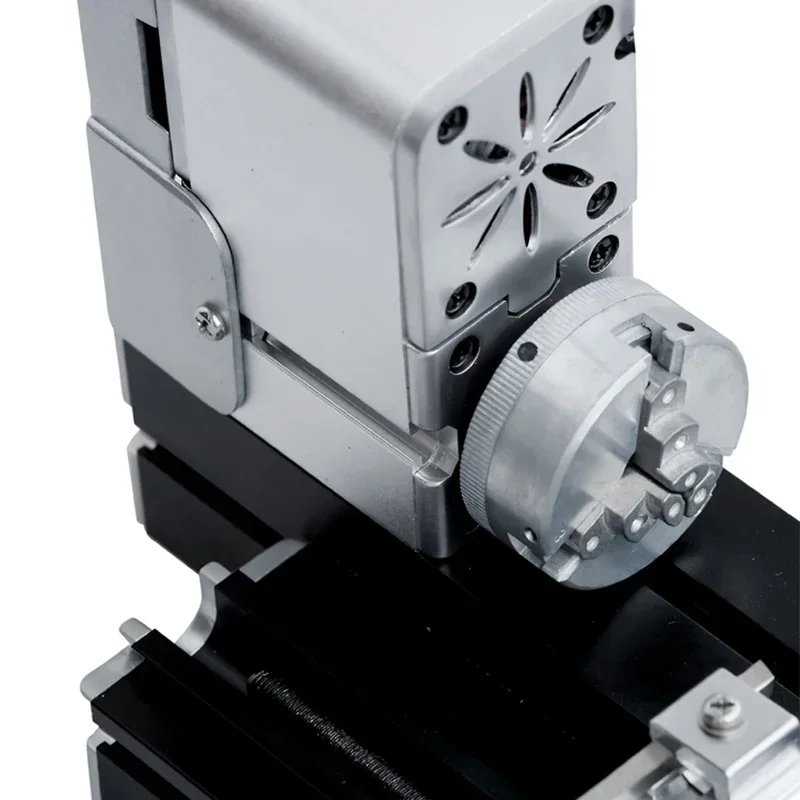 ZHRUI All-metal Mini Miniature Lathe 36W 20000rpm Didactical Mini metal Lathe Machine Tool for Hobbyist Woodworking Craft