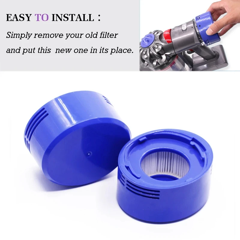 Compatible For Dyson V7 V8 Cordless Vacuum Cleaner Replacement Spare Parts Accessories Pre Filter Post Filter