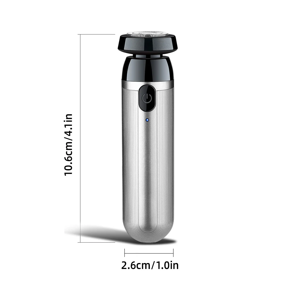 Low Frequency High Speed Mini Electric Shaver Rechargeable Portable One-Step Disassembly Easy Cleaning Efficient Fast Shaving