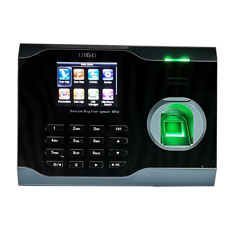 ZKTime 5,0 U160 Wi-Fi биометрическая система отпечатков пальцев времени и посещаемости с системой ADMS ID Card устройство записи часов с функцией принтера RS232