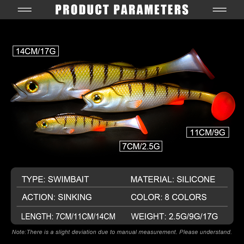 スピンポリンとソフトベイトフィッシングルアー、shad uv-activeウォブル、クラフトラバーフィッシュスイムベイト、パーチ、パイク、ザンダー、ケラレ、7cm、11cm、14cm