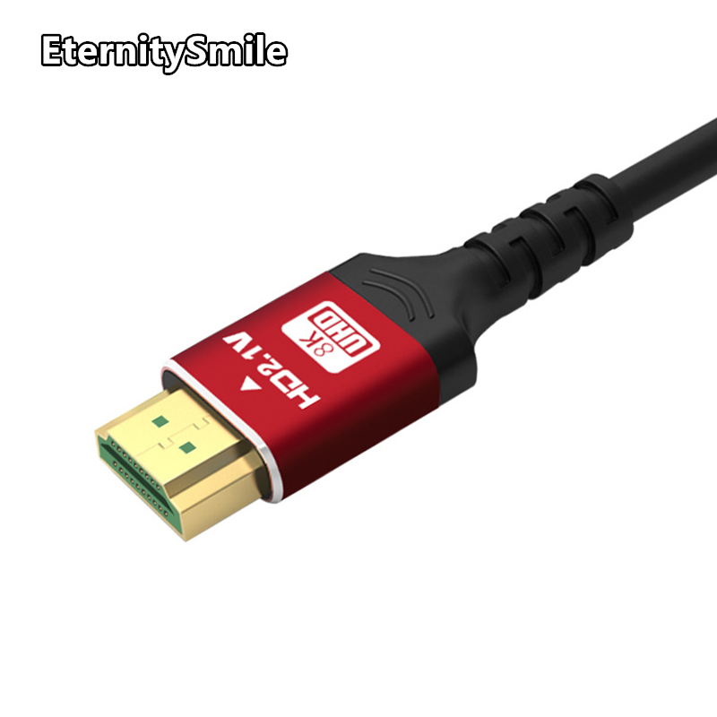1 1,5 2 3 5m HDMI 8k Kabel 60Hz 2,1 V 4k 144Hz 3D-TV-Computermonitor Projektor ps Spiele konsole Audio und Video