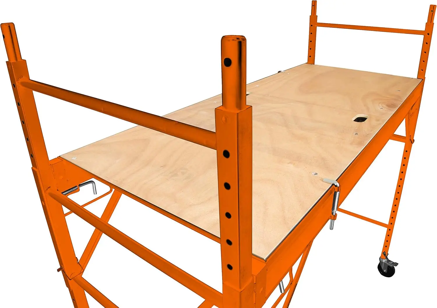 31110T Baker-Style 6.25 ft. Multi-Purpose 1000-Pound-Capacity Rolling Steel Scaffolding