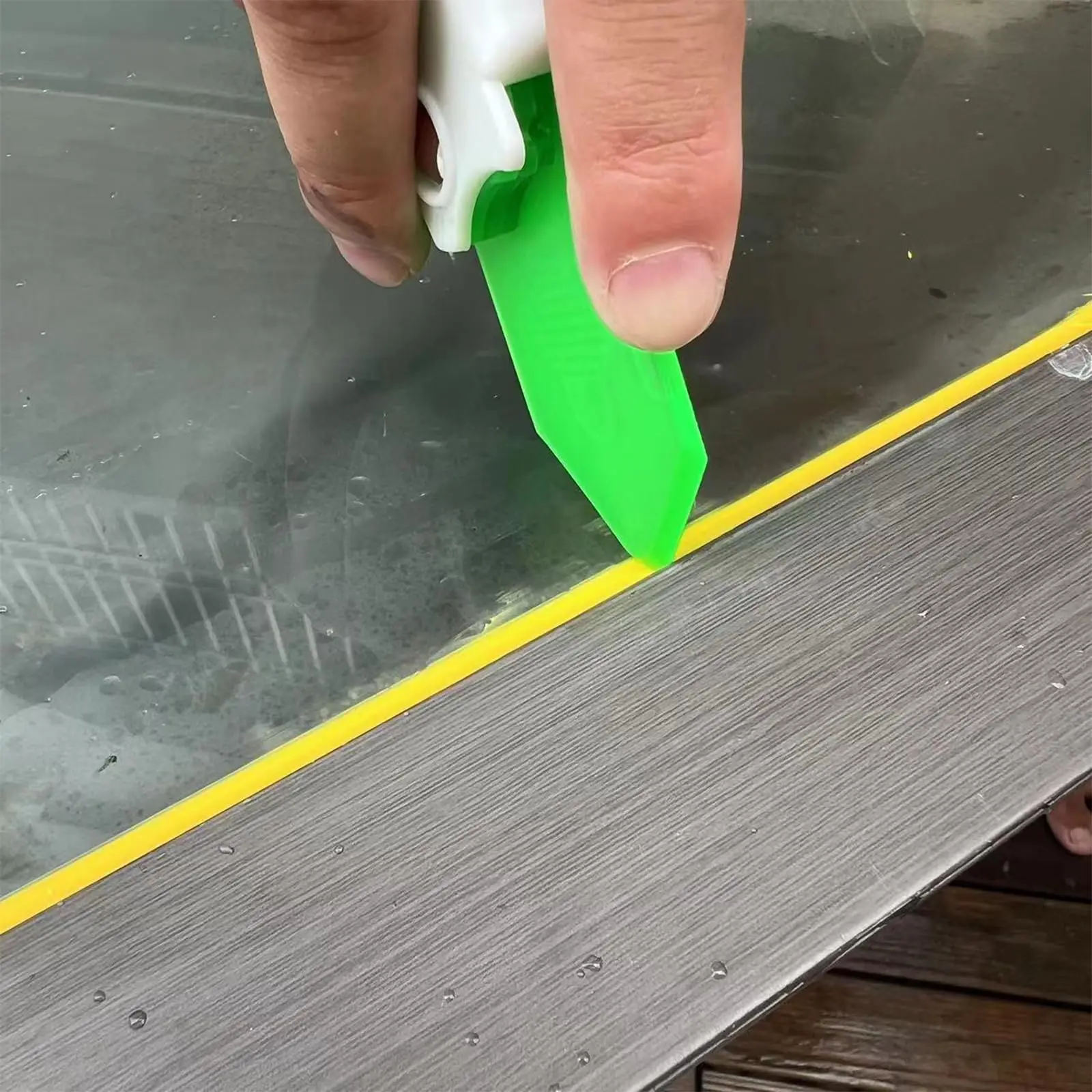 9-in-1 Silicone Caulking Tool Professional Sealant Spreading Joint Sealant Spreader Spatula for Tile Window Grout Edge Removal