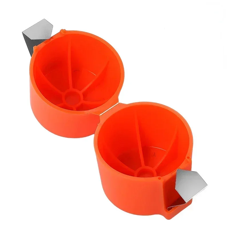 ที่เปิดเปลือกไข่แบบพกพาที่เปิดไข่ครัวมือถือเปลือกไข่ Crusher ในครัวเรือนกด Egg-Shell Separator Gadgets ครัว