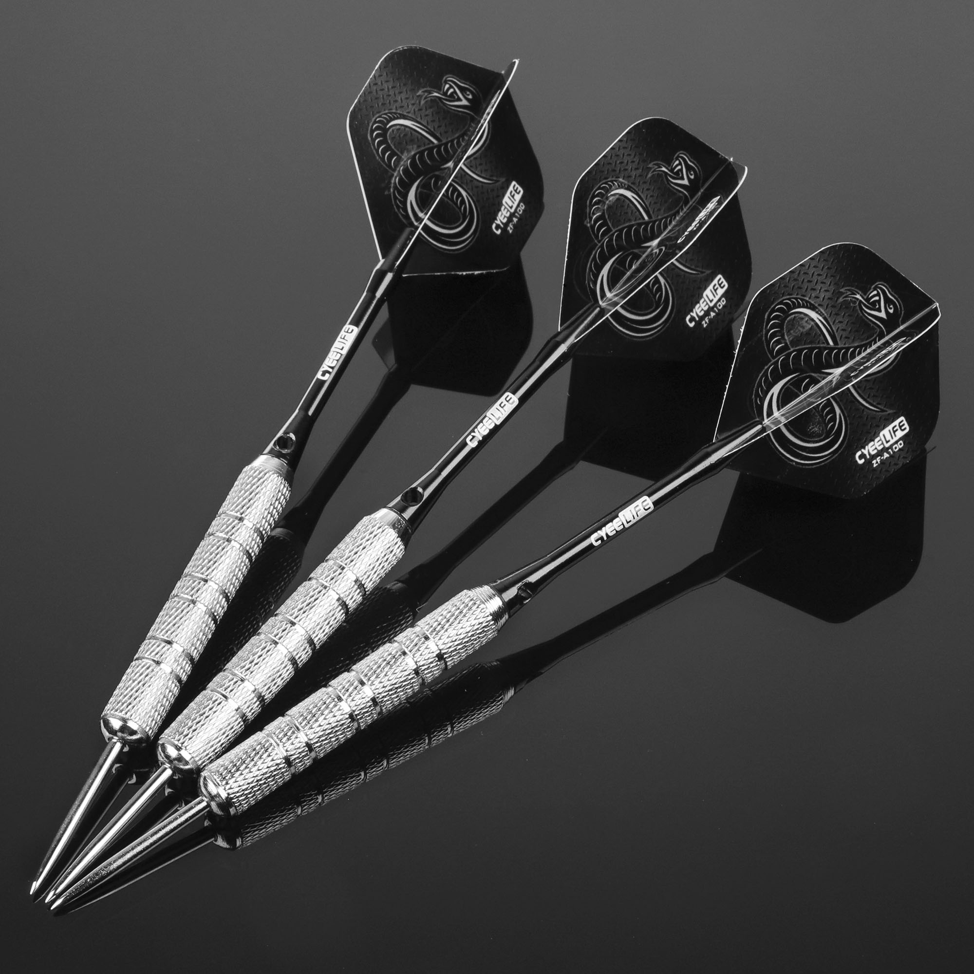 CyeeLife 3 個 20 グラムプロフェッショナルフライングダーツ鋼針先端ダーツスポーツ屋外屋内エンターテイメントゲームアクセサリー