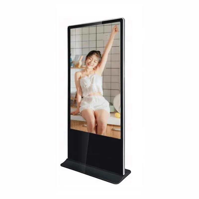 호텔 터치 스크린 디지털 간판 키오스크 미디어 플레이어, LCD, LED 플로어 스탠딩, 스타 등급, 42 인치, 43 인치