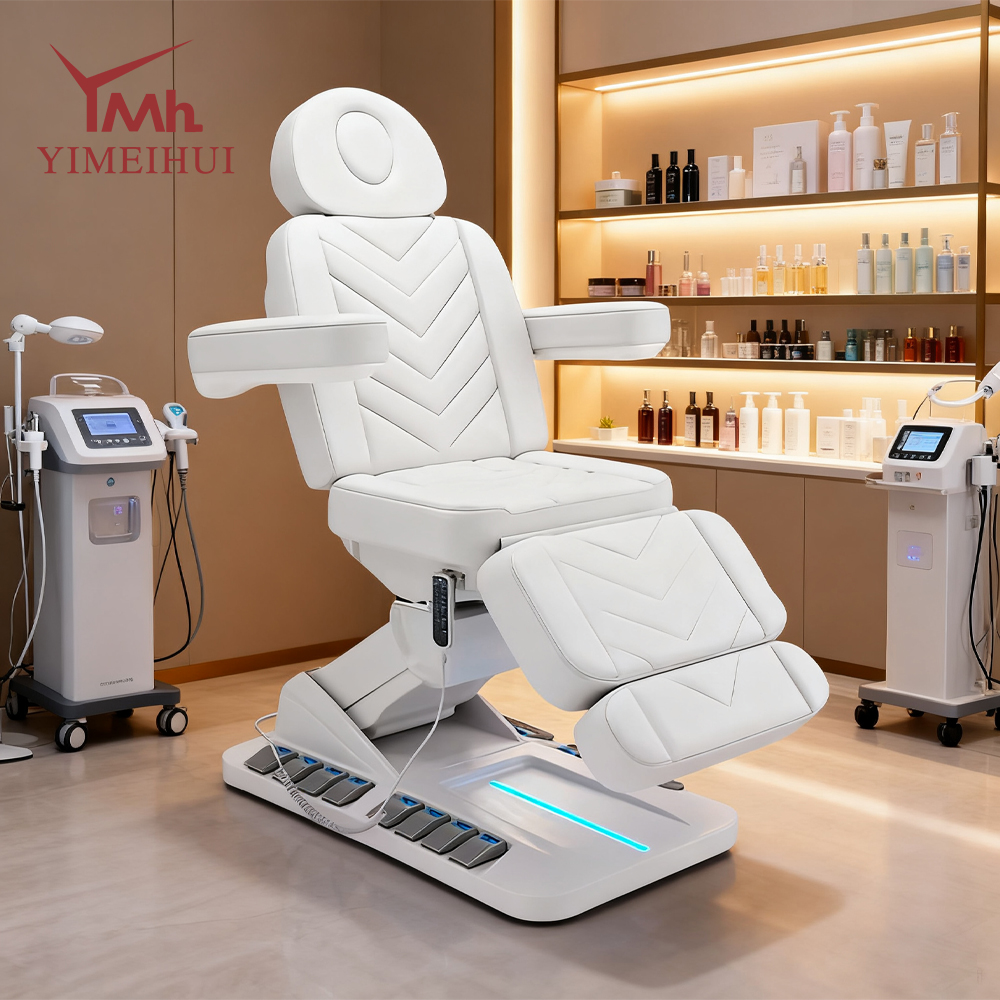 Camilla portatil para masaje 4 motors rotation cosmetic facial beauty bed