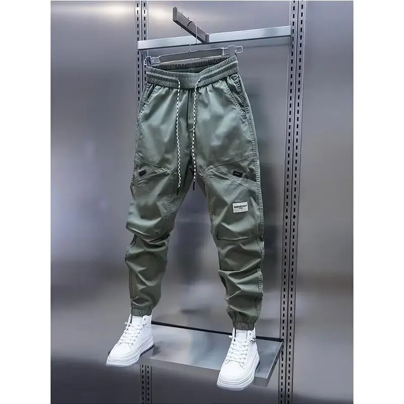 Herren-Haremshose, atmungsaktiv, Herrenbekleidung, 2024, neue Freizeithose, gerade Hose für Herren