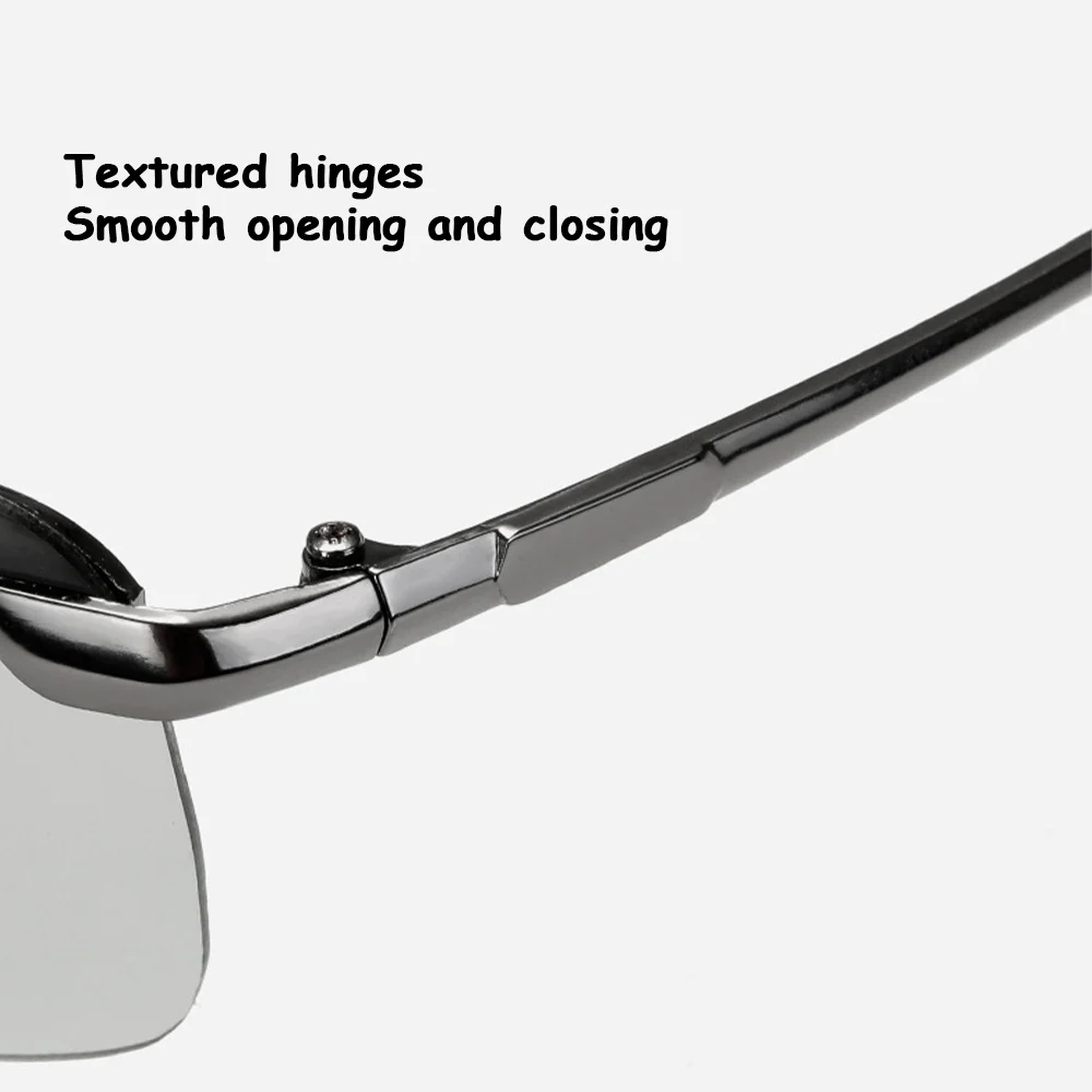 Photochrome Sonnenbrille Männer Polarisierte Fahren Chameleon Gläser Männlich Ändern Farbe Sonnenbrille Tag Nacht Vision Fahrer Brillen