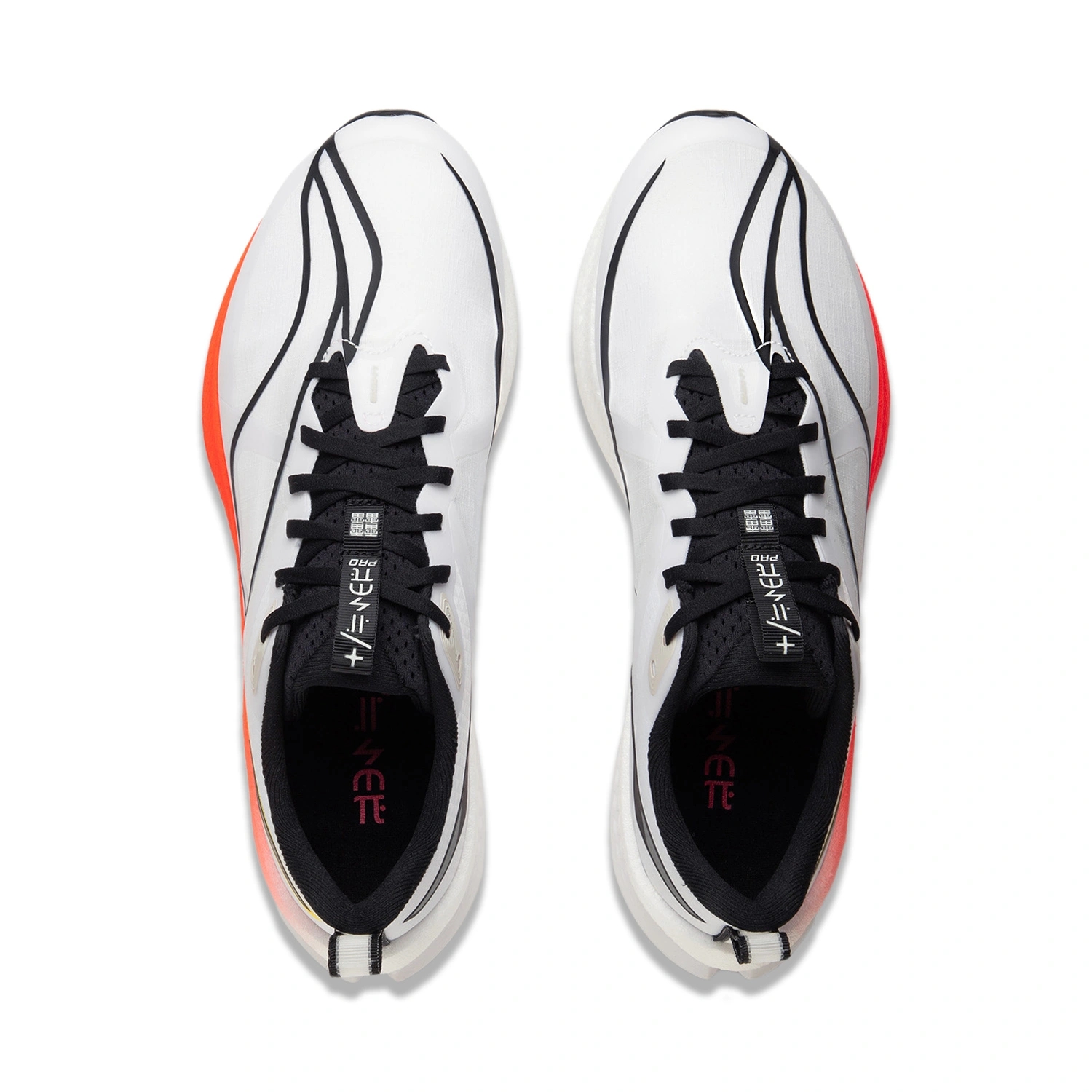 Li-ning hombres RED HARE 7 PRO zapatillas para correr de carreras BOOM Cushion zapatos deportivos estables zapatillas ligeras transpirables ARPU007