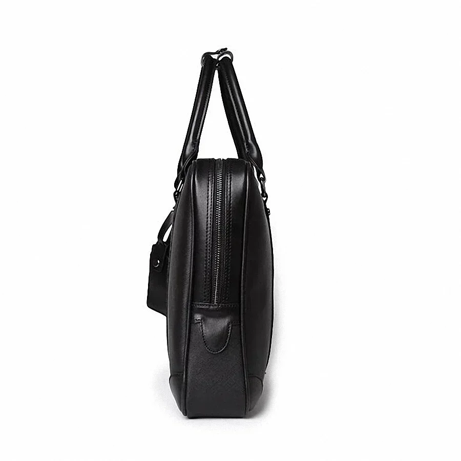 Design simples homem bolsa para portátil macio couro do plutônio moda homem maleta de negócios saco do mensageiro moda homem bolsa