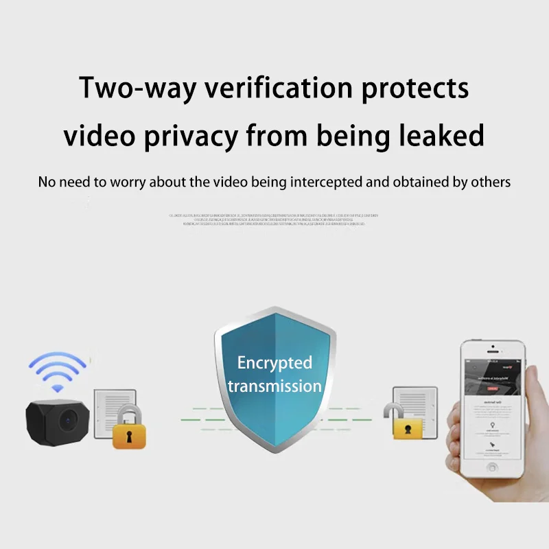 Xiaomi 1080P HD Mini Camera Wireless WiFi IP/APRemote Monitoring Baby Monitor Home Monitoring Lightweight Portable Mini Camera
