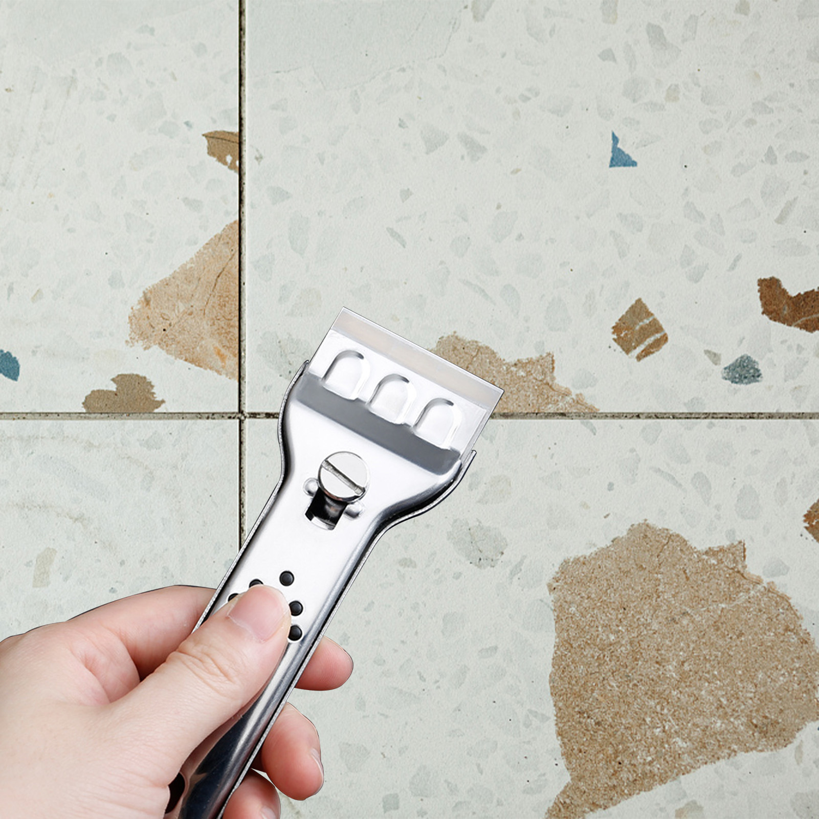 Bếp Cảm Ứng Gốm Cooktail Kính Đa Năng Gốm Âm Cạp Bụi Công Cụ Với Lưỡi Dao Sơn Cạp Dụng Cụ