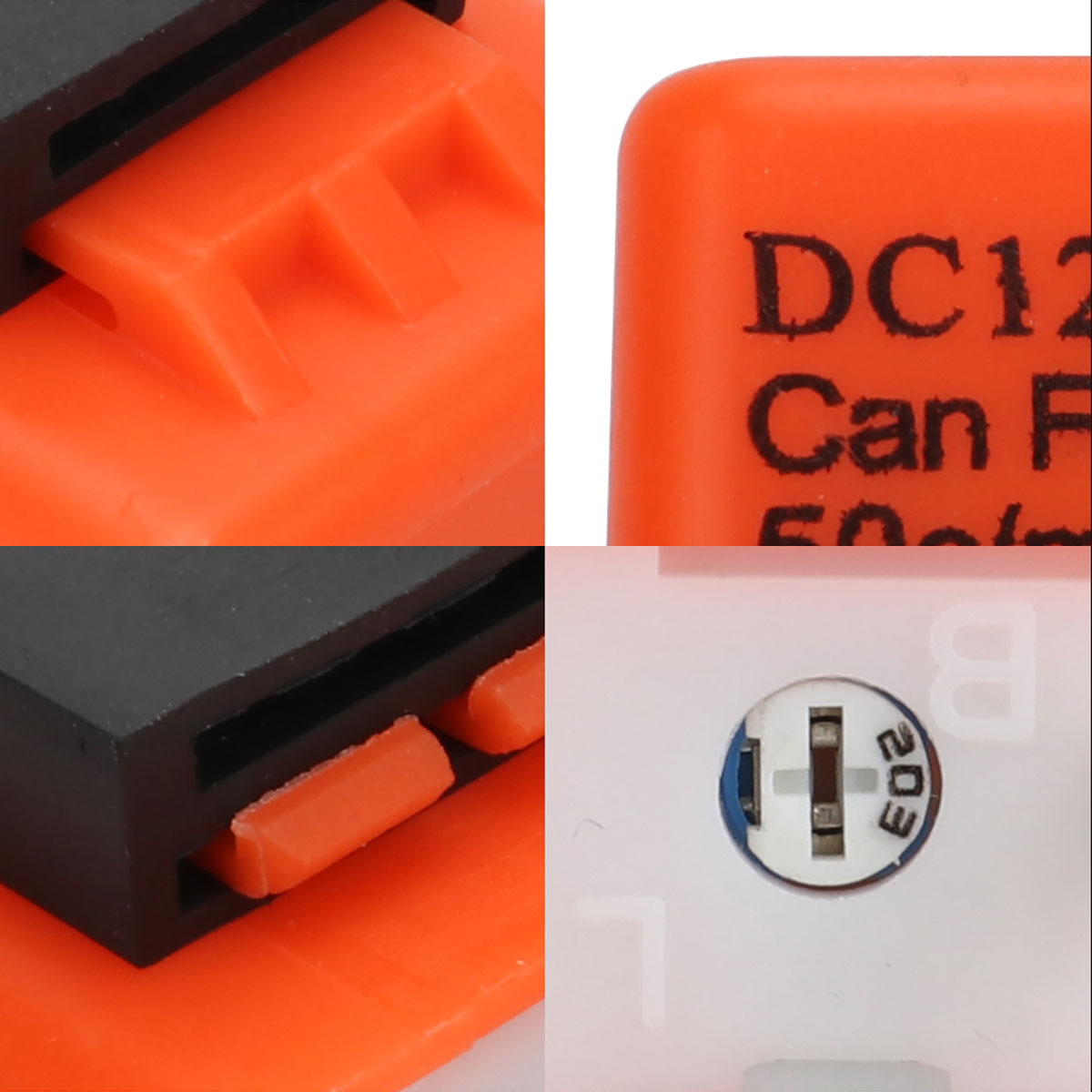Motocicleta led pisca relé 12v velocidade ajustável 2 pinos led relé pisca eletrônico para sinal de volta da motocicleta substituição direta