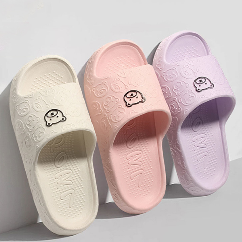Zapatillas de EVA de verano para mujer, baño interior para el hogar, antideslizantes, suaves, anchos, cómodas, zapatillas para parejas, chanclas de playa Unisex para exteriores, chanclas para hombre