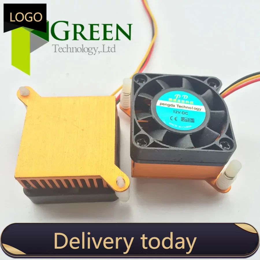 Вентилятор с шарикоподшипником BGA, DC 5 В, 12 В, 24 В, 2 контакта, 3 контакта, 4010 дюйма, вентилятор графической карты с радиатором, кулер 40 мм, 40x40x10 мм, 4010, охлаждающий вентилятор