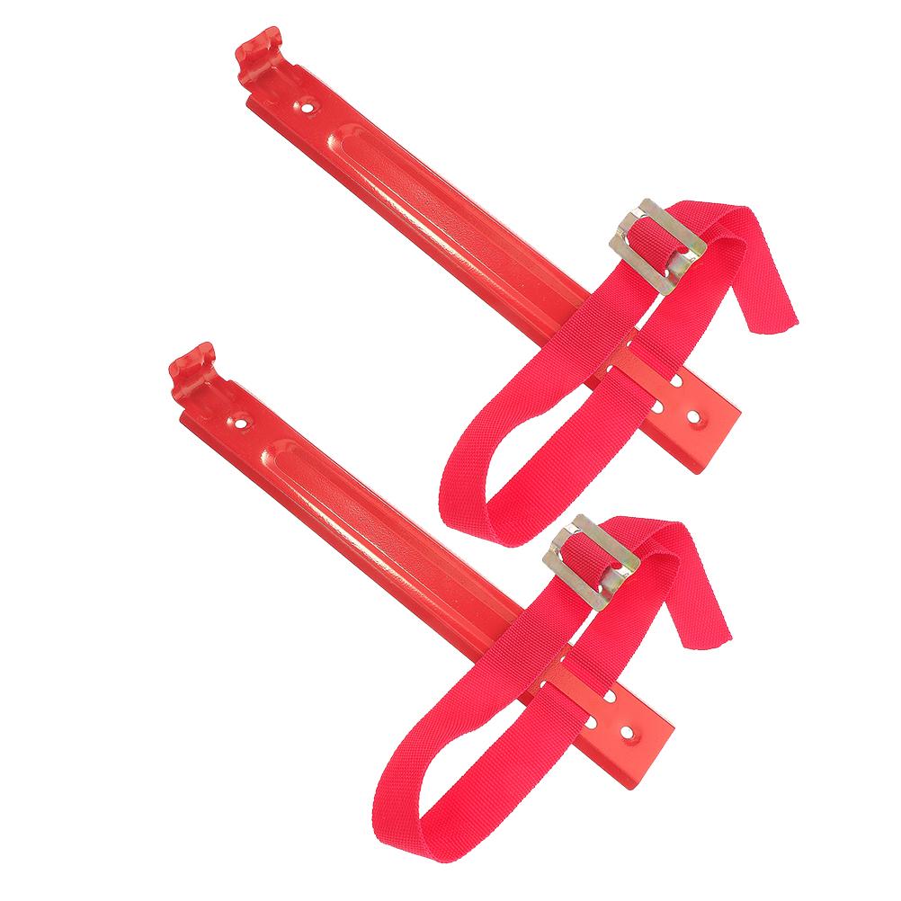 Fire Extinguisher Hook 2 Pcs Iron Hanger Wall Mounting 2KG 3KG 4KG Compatible Easy Installation Spacesaving Fire Safety
