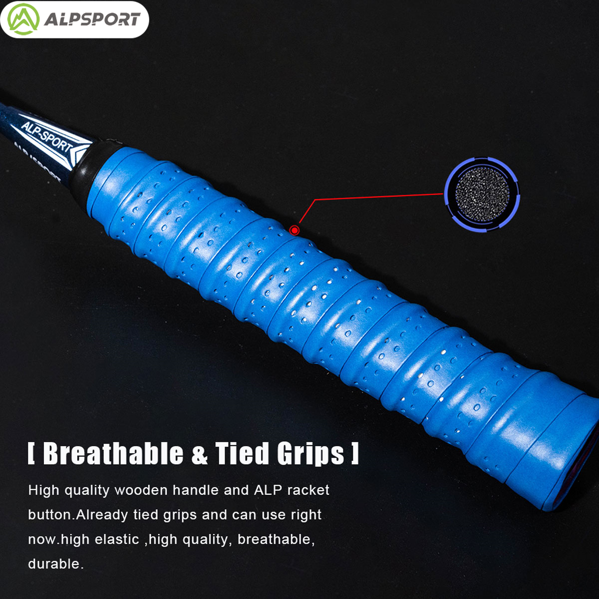 ALP LT 2 Teile/los 100% Carbon Faser Elastische 4U 30Lbs Schläger Offensive und Defensive Professionelle Badminton Schläger Mit Tasche