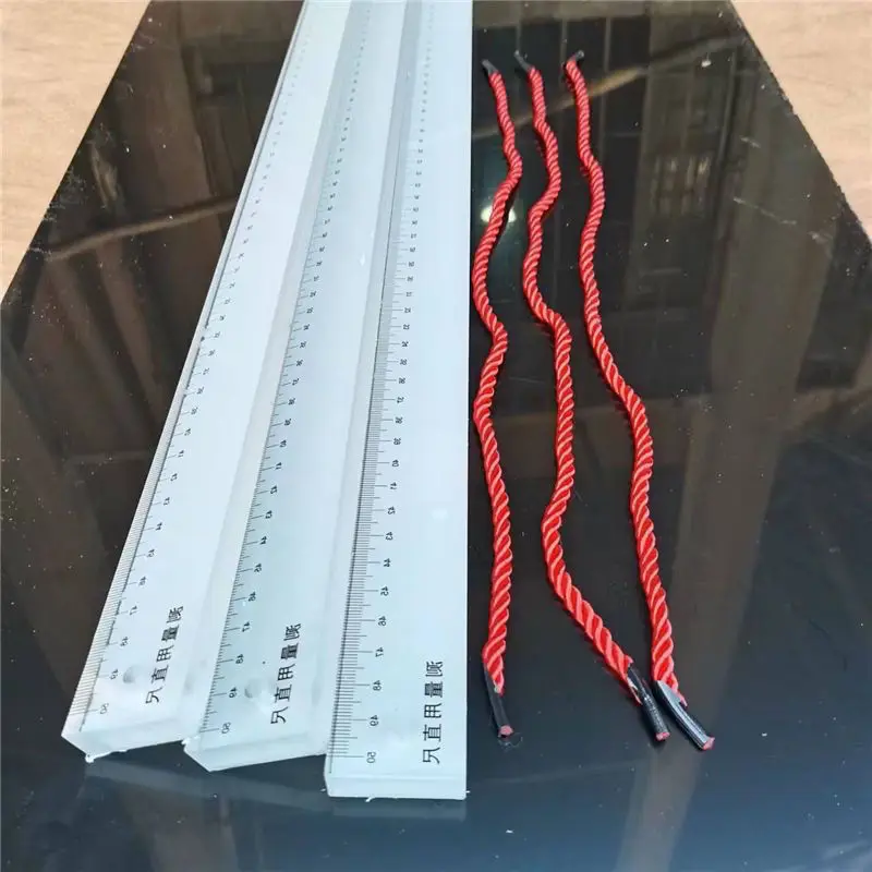 1-Pack 51cm Precision Scale Ruler, Durable 20-Inch Measurement Tool for Office and School