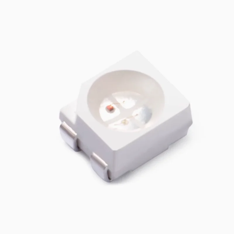 100pcs SMD Patch 3528 Two-color antipole Red Green Red Blue RG/RB white-faced four-pin high-lighted LED Light beads 3528