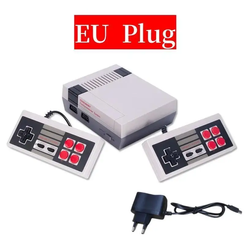 Console de jeu vidéo Mini TV pour loisirs familiaux, sortie AV, rétro, 620 jeux classiques intégrés, manette de jeu pour touristes, lecteur de jeu