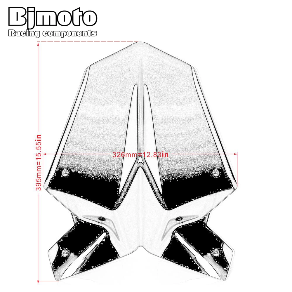 Para K-TM Duke 390 250 125 DUKE390 DUKE125 parabrisas Deflector de viento motocicleta 2017 2018 2019 2020 2021 2022 2023