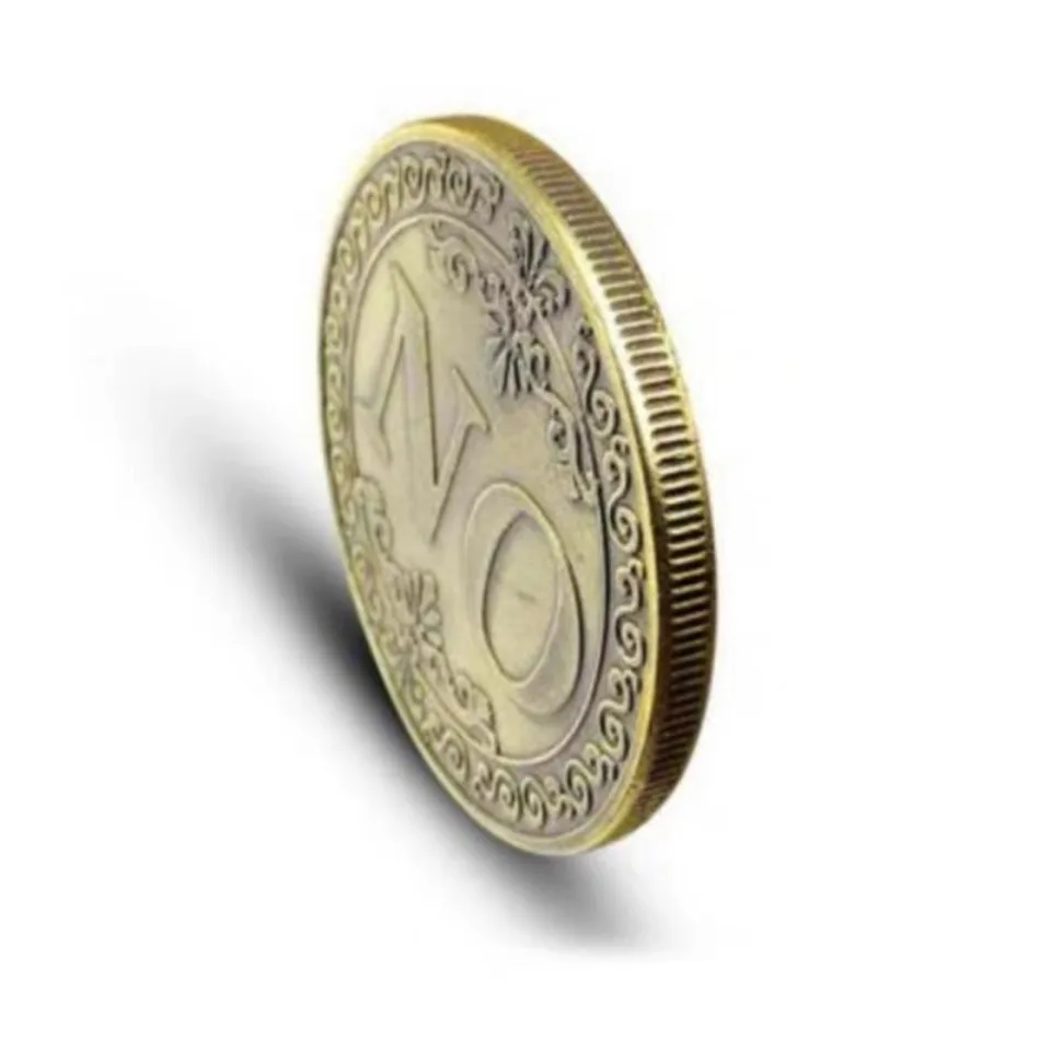 1PC Bronzo Sì o No Moneta Commemorativa Ricordo Monete Non Valuta Gioco Prop Sfida Monete Collezione Decorazione Artigianato