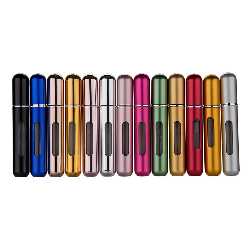 5/8ml สเปรย์น้ําหอมขวดรีฟิลขวดสเปรย์บรรจุขวดด้านล่าง Charge แบบพกพาเครื่องสําอาง Sub-ขวด