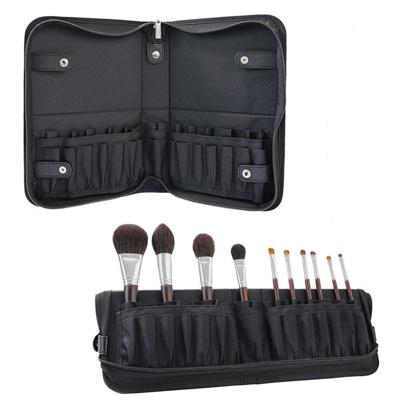 29 Löcher Professionelle Falten Wasserdicht Frauen Make-Up Pinsel Werkzeuge Tasche Organizer Reise Pulver Kosmetik Sets Kulturbeutel Halter