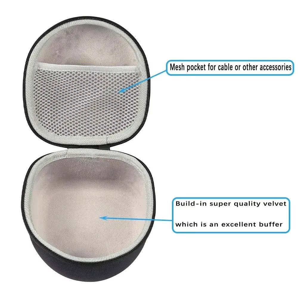 YHKEMA Hard Storage Travel Case for HL Impact Sport Sound Amplification Electronic Shooting Earmuff