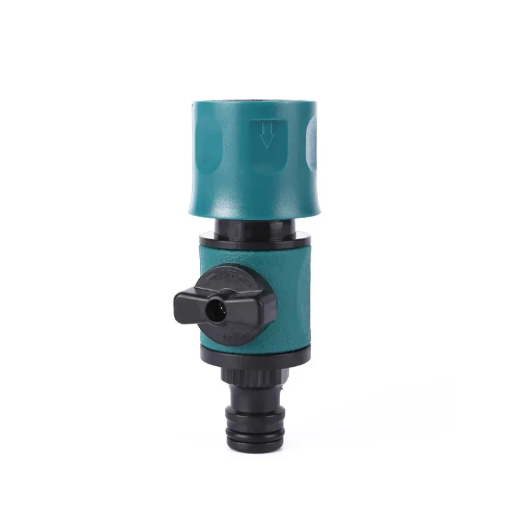 Garten Schlauch Rohr In-Line Wasserhahn Wasserhahn Absperrventil Fitting Bewässerung Bewässerung Schnell Anschluss Mit Ventil Garten Gadget