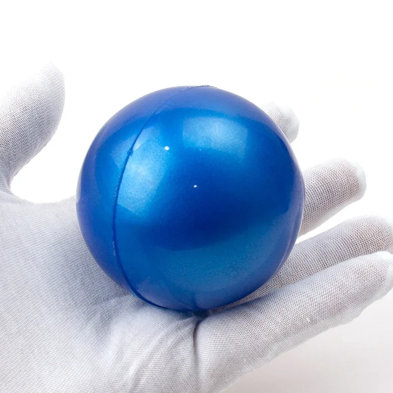 Caja de reloj bola abierta azul 7cm de diámetro caucho duradero seguro confiable reloj portátil bola de fricción para herramienta de reparación profesional