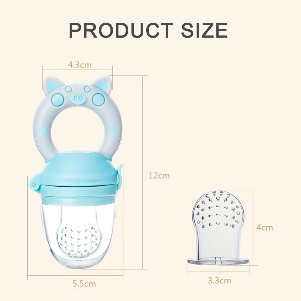 ซิลิโคนอาหารสด Nibbler Baby Feeder เด็กสาวผลไม้หัวนมให้อาหารเด็กทารกที่ปลอดภัยอุปกรณ์จุกนมหลอกขวด