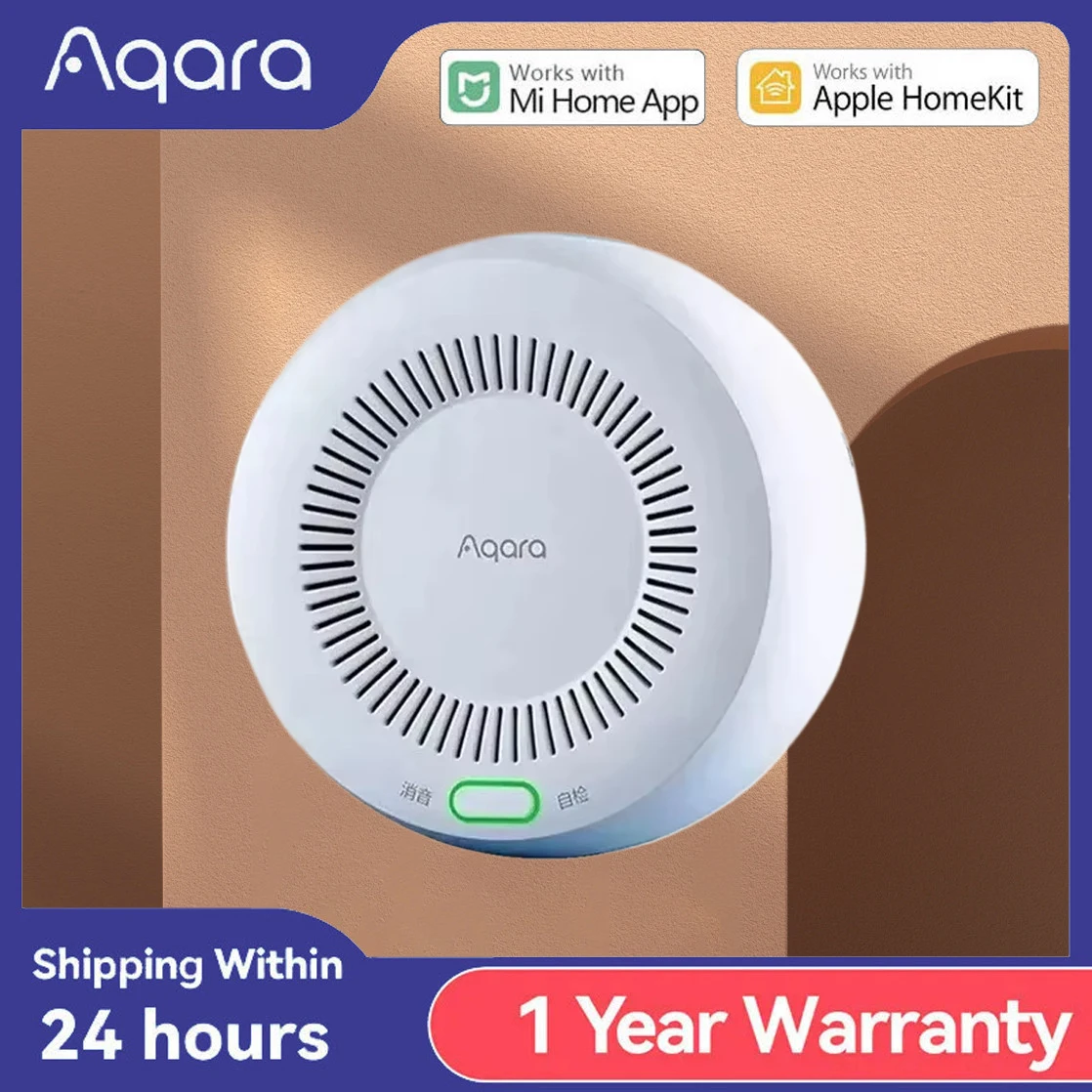 Умный детектор природного газа Aqara Zigbee, сигнализация об утечке газа, интеллектуальная связь, безопасность умного дома для Xiaomi mi home Homekit, приложение
