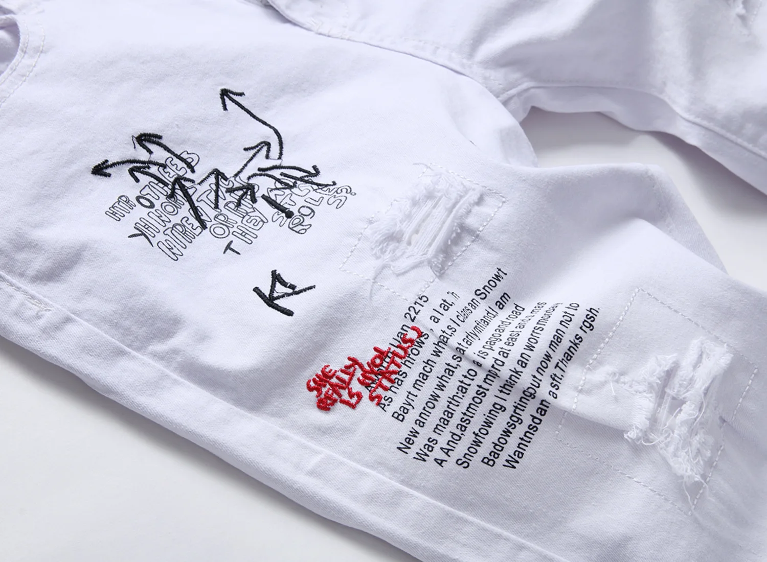 Шорты мужские рваные из денима, модные штаны из эластичной ткани, с дырками, брюки, лето