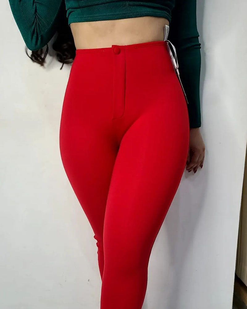Leggings adelgazantes para levantamiento de glúteos y control de barriga de cintura alta
