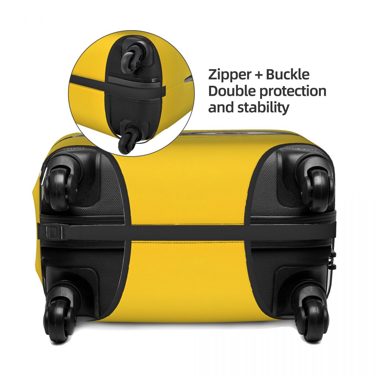 Capa De Bagagem Bonita Personalizada Minions, protetor À Prova De Poeira, capas De Mala De Viagem