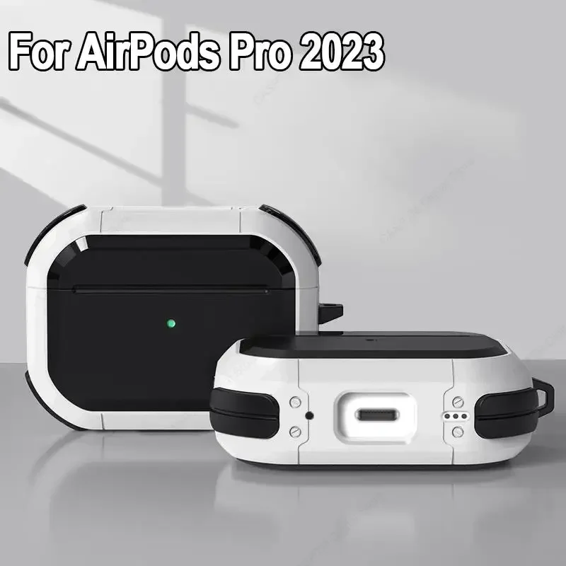 Funda para AirPods Pro 3 2025 Pro 2 2023 USB C Funda protectora para auriculares para AirPods 4 4th 3 Gen Funda para AirPods Pro2 2.a cubierta