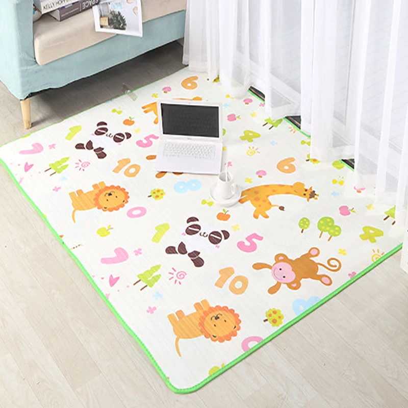 Alfombra de juego para bebés de 120x90cm, alfombra para actividades EPE, gimnasio, esteras para gatear, alfombra de juego para bebés, alfombra para niños, suelo, juguetes de espuma Eva para recién nacidos