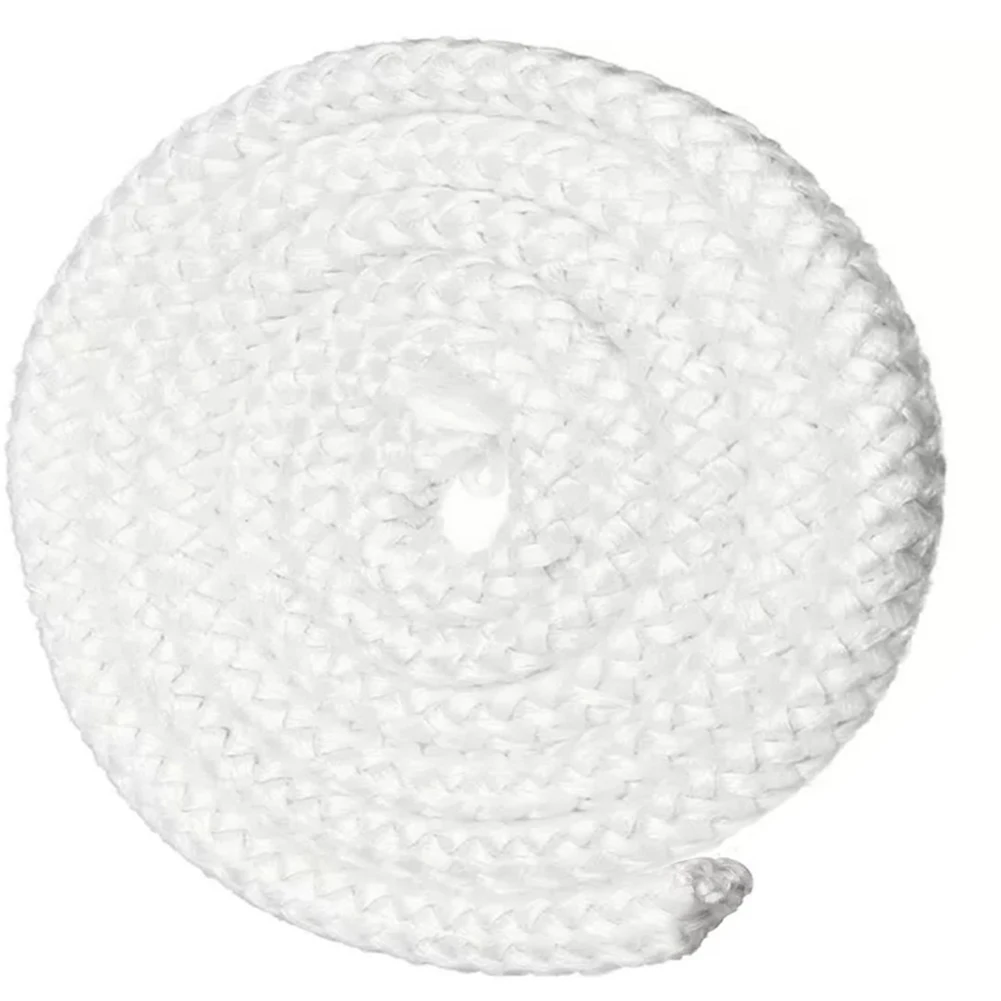 Fogão Lareira Corda De Vedação De Fogo, Resistência De Fogo, Junta De Vedação De Fogão, 2m Fibra De Vidro, Alta Temperatura, 6mm, 8mm, 10mm, 12mm