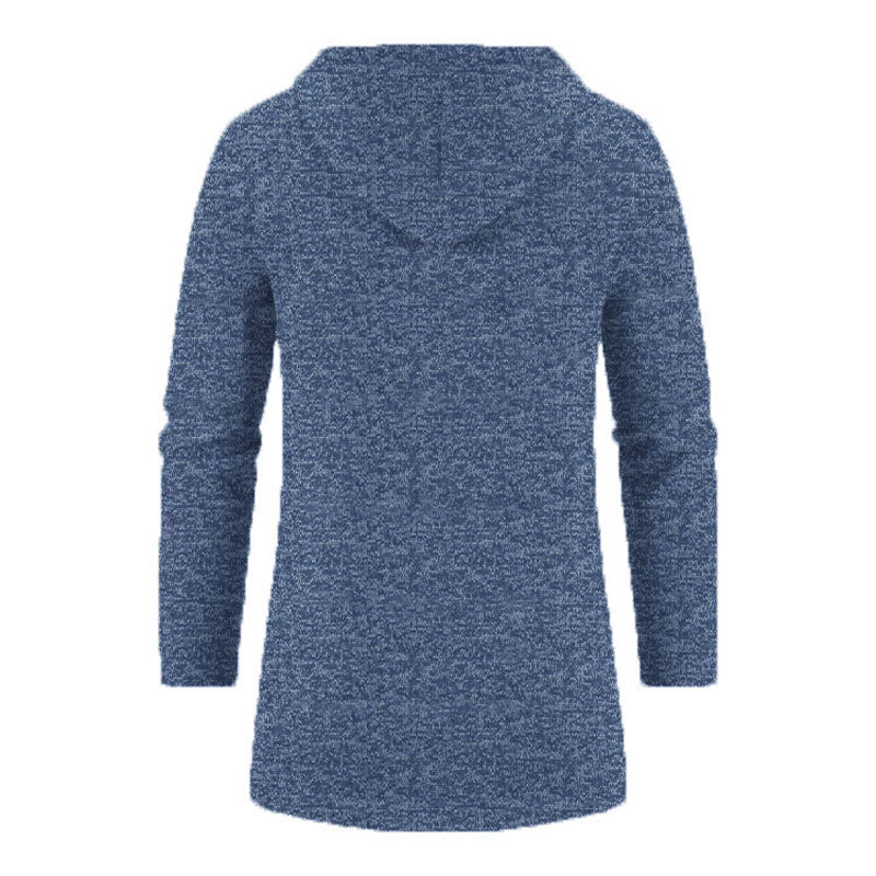 남성 후드 봄가을 캐주얼솔리드 후드 지퍼 업 스웨터 긴팔 니트 까마귀 남성 운동복 streetwear Hoody Cardigan